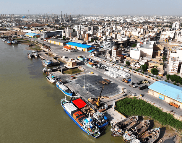 خدمات بندری شرکت آرتین بنادر اروند