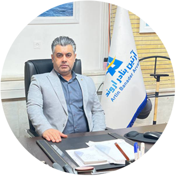 فرهاد خانیان سومار - مدیر شعبه آبادان شرکت آرتین بنادر اروند