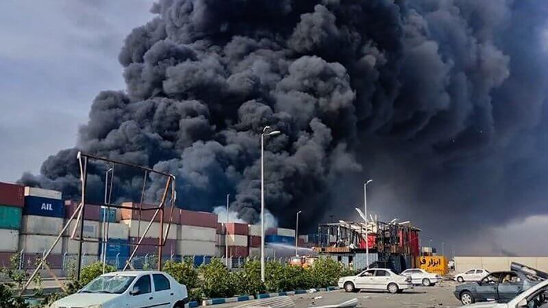 شهید رجایی اتش