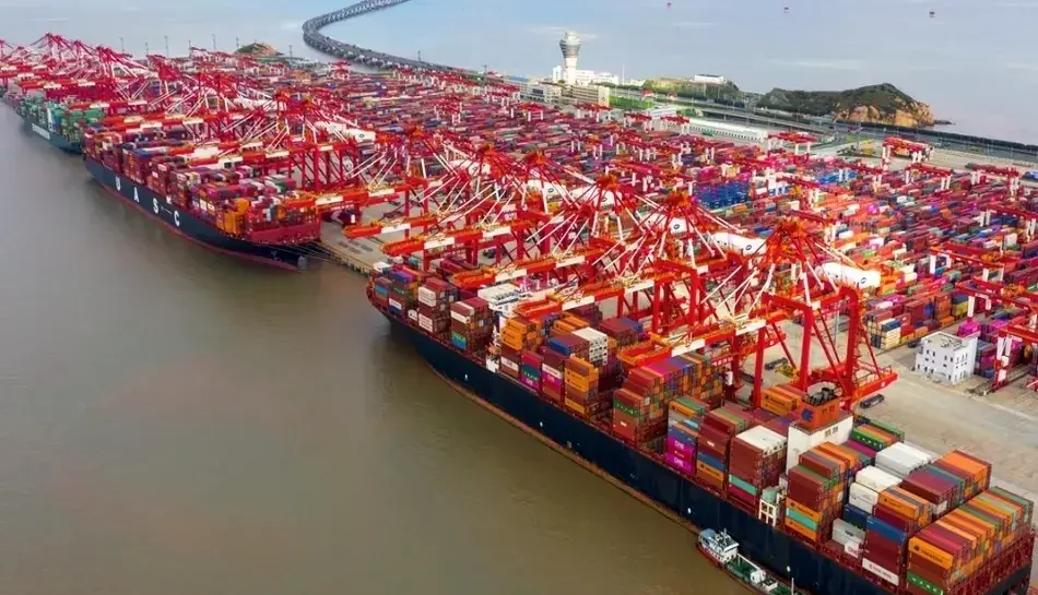 بندر+شانگهای+چین