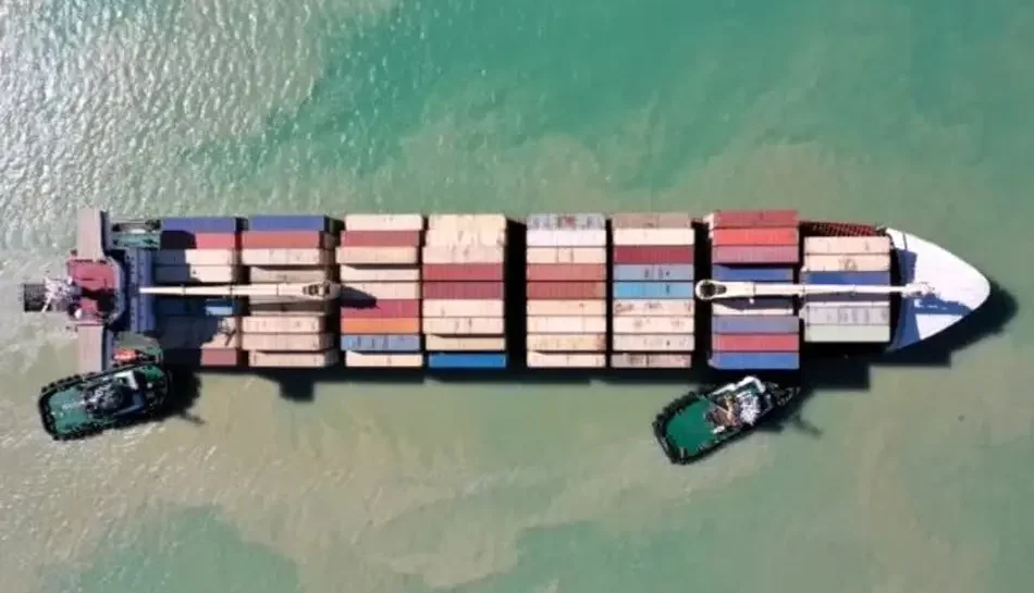 کشتی+کانتینری+